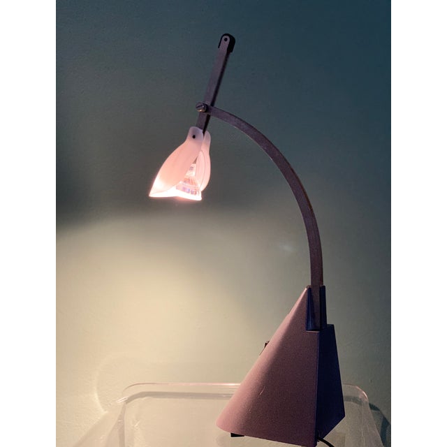 Tata Desk Lamp in Lacquered Grey Metal by Giuseppe Raimondi for Valenti Luce, Milan, Italy, 1970s For Sale - Image 4 of 18