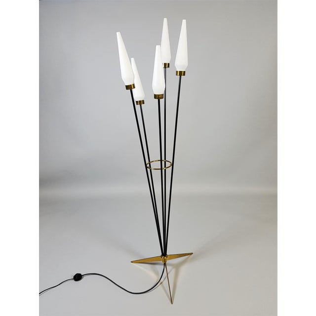 Floor Lamp from Stilnovo, Italy, 1950s For Sale - Image 6 of 7
