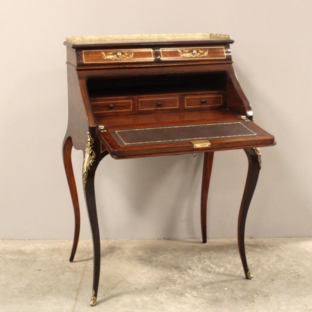 19th Century Napoleon III Writing Desk For Sale - Image 3 of 14
