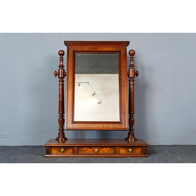 Gründerzeit Table Top Mirror, Late 19th Century For Sale - Image 3 of 13