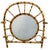 Vintage French Rotin Coat Rack Mirror, 1960s For Sale - Image 9 of 13