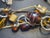 Mid-Century Modern Early MCM Jewelry Bohemia Glass Lampwork, Early Mold Amber Glass and Sommerso Foil Glass. For Sale - Image 3 of 8