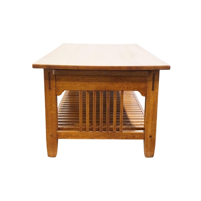 Lexington Furniture Bob Timberlake Arts and Crafts Collection Mission Style 58" Accent Coffee Table 0722-944 For Sale - Image 11 of 12