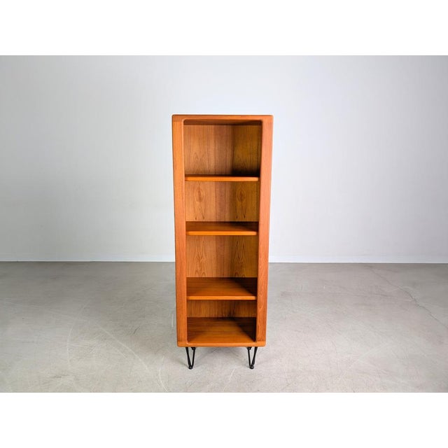 Mid-Century Danish Teak Bookcase For Sale - Image 4 of 9