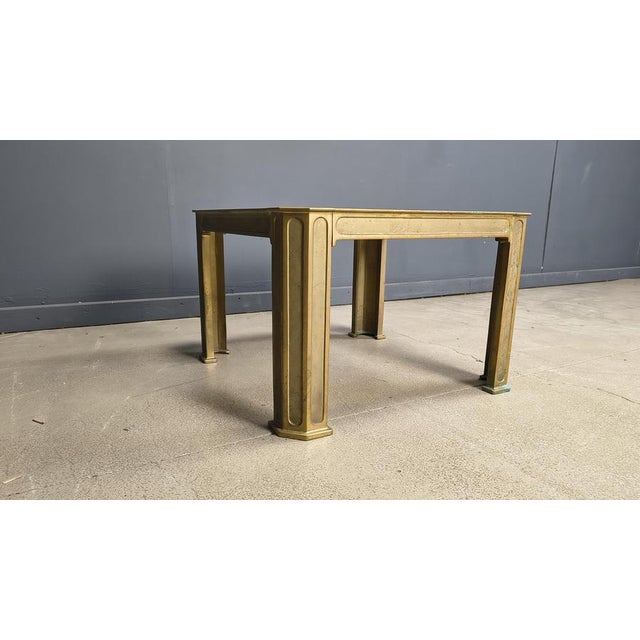 Brutalist Cast Bronze Side Tables from Peter Van Heeck, 1970s For Sale - Image 6 of 13