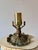 Wood Vintage Chelsea House Hand Painted Topiary and Ribbon Bow Table Lamp With Brass Accents For Sale - Image 7 of 10