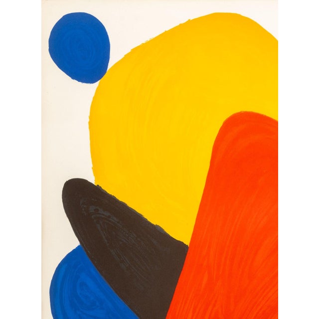 Contemporary Alexander Calder "Boomerang" Lithograph, 1974 For Sale - Image 3 of 10
