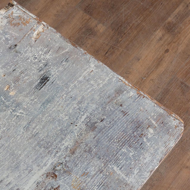 Wood 19th Century Swedish Painted Pine Chest of Three Drawers For Sale - Image 7 of 12