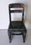 What Fun! An antique child's school desk chair hand painted in the style of the late pop artist Keith Haring. Keith Allen...