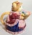 Ceramic Fish Market Cat Teapot For Sale - Image 7 of 12