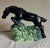 Black Vintage Art Deco Haeger Jumping Horse Tv Table Lamp For Sale - Image 8 of 10