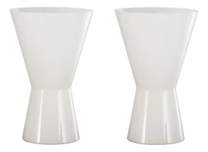 Italian Murano Glass Table Lamps, 1980s, Set of 2
