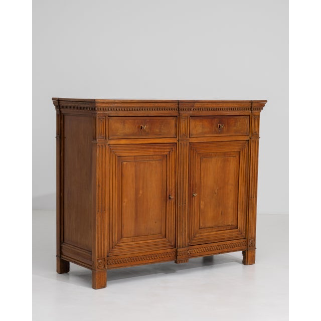 French 19th Century Oak Louis XVI Buffet For Sale - Image 3 of 18