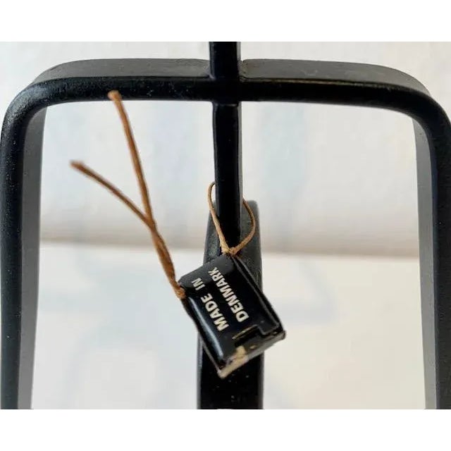 Brown 1960s Candelabra Mid-Century Modern Made by Laurdis Lonberg Denmark For Sale - Image 8 of 8