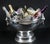 Large Vintage Silver-Plated Punch Bowl from Monteith, 1980s For Sale - Image 3 of 18