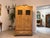 Original Biedermeier farmhouse cupboard/smoking cabinet from Salzburg. Dimensions: Height x Width x Depth 195 x 109 x 44...