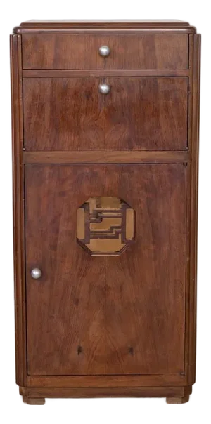 1930s French Art Deco Bar Cabinet
