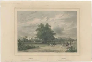 Lauters, Serang, Java in Indonesia, 1844, Print
