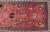 Red Kurdish Antique Runner in Vibrant Red Background and Multi-Tiered Border 3'3 X 14'1 For Sale - Image 8 of 12