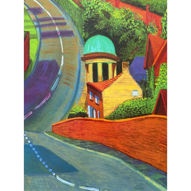 David Hockney, The Road to York Through Sledmere, 1997, Print For Sale - Image 8 of 9