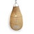 Classic natural raw rattan bottle shaped pendant made from handcrafted traditional weaving techniques with iron wire...