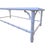 Wood Palm Beach Regency Faux Bamboo Coffee Table in White Lacquer For Sale - Image 7 of 8