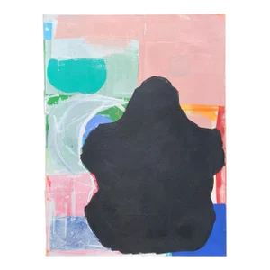 P. L. Bradbury Mixed Media on Canvas Untitled (Gorilla)