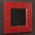 Italian Red Mirror, 1980s For Sale - Image 4 of 13
