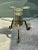 Vintage Sculptural Mixed Metal Table Pedestal For Sale In West Palm - Image 6 of 10
