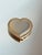 Vintage 1976 Estée Lauder “Fluted Heart” Perfume Compact For Sale - Image 4 of 13