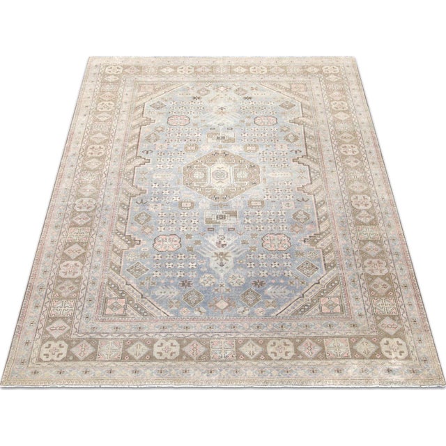 1940s 1940s Persian Tabriz Rug For Sale - Image 5 of 5