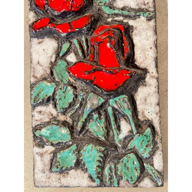 Vintage Wall Plaques from Ruscha Keramik, 1977, Set of 2 For Sale - Image 9 of 12