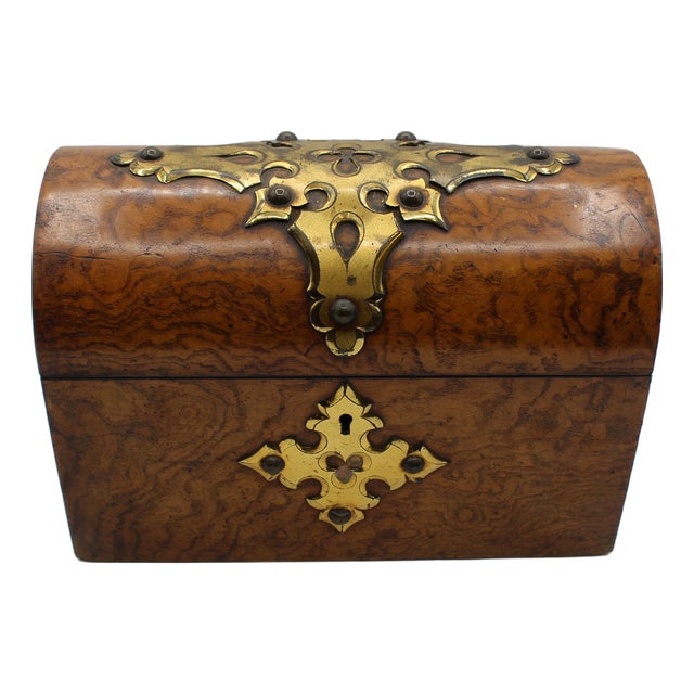 C. 1865 English Gothic Revival Box For Sale