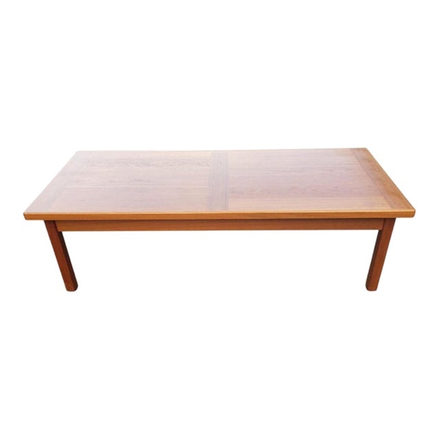 Danish Modern Solid Teak Cocktail Table Coffee Table Chairish