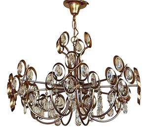 Chandelier by Gaetano Sciolari for Palwa, 1970s