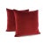From Schumacher is Gainsborough Velvet in the color Burgundy. This pillow features a stunning velvet in a rich burgundy...