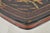 Wood Vintage Chinese Black & Red Lacquer Floral Painted Lidded Wooden Tea Caddy Box For Sale - Image 7 of 11