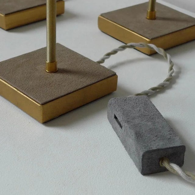 Silver Table Lamps by Sander Bottinga, Set of 3 For Sale - Image 8 of 10