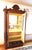 Victorian 19th-C. Belgian Aesthetic Movement Grain-Painted Three-Sided Glass Display Vitrine Cabinet For Sale - Image 3 of 13