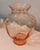 Pink Depression Glass Vase For Sale - Image 4 of 10