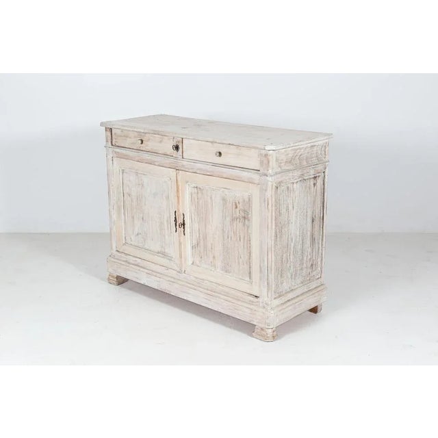 French Painted Fruitwood Buffet, 19th Century For Sale - Image 9 of 13