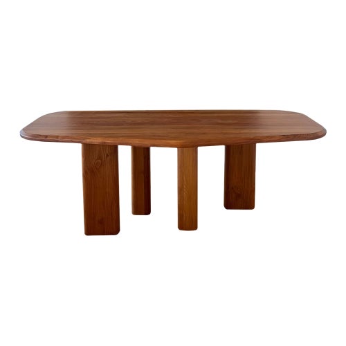 Solid Beech Tree Dining Table For Sale