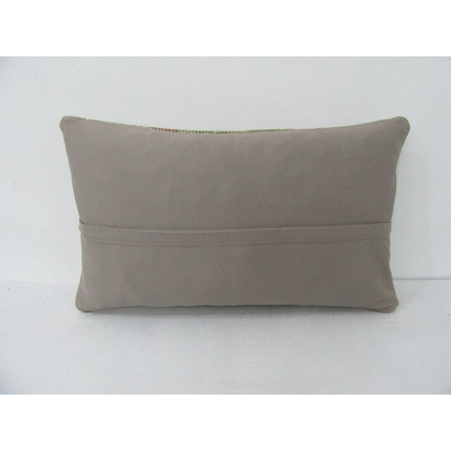 Shabby Chic Faded Worn Decorative Pillow Cover For Sale - Image 3 of 4