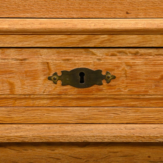 Mid-Century Modern Brutalist Sideboard in Oak by Henning Kjærnulf, 1960s For Sale - Image 11 of 18