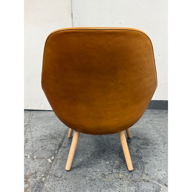 2020s Hee Welling for Hay Leather About a Lounge Chair For Sale - Image 5 of 12