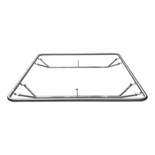 Bauhaus Bed by Bruno Huwyler with Slatted Base by Lattino, 1970s For Sale