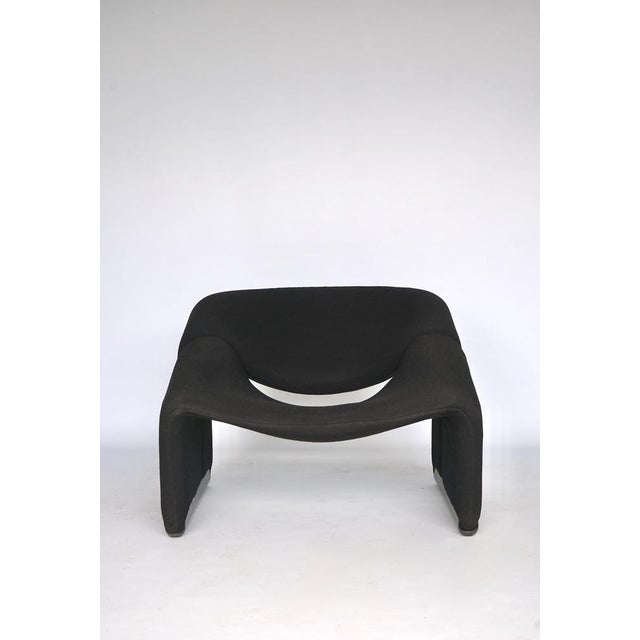 Black Mid-Century F598 Easy Chair by Pierre Paulin for Artifort, 1980s For Sale - Image 8 of 12