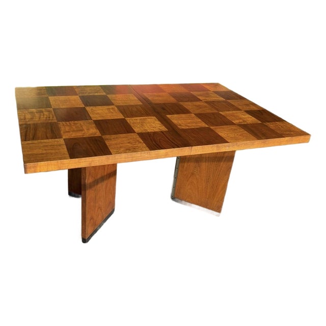 Mid Century Lane Staccato Brutalist Dining Table For Sale