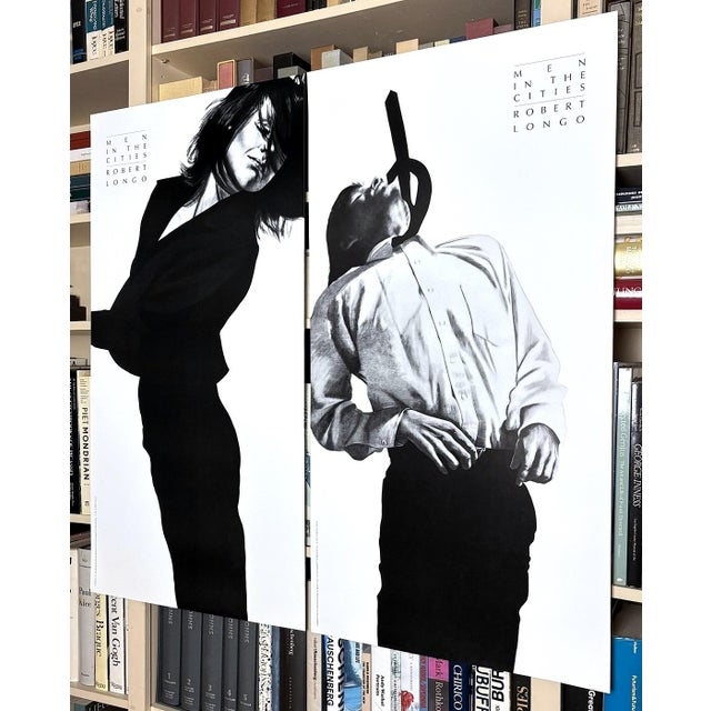 Robert Longo Gretchen & Eric From Men in the Cities Original 1991 Act Up / Amenesty International Posters --Set of 2 For Sale In New York - Image 6 of 9