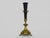 Black Napoleon III Cone-Shaped Vase with Bronze and Metal Frame, 1800s For Sale - Image 8 of 8